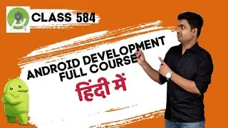 Class 584 - Adding A Vector Asset For Plane image | Android App Development Complete Course In Hindi