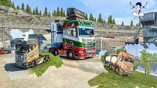 CD ROUTE DRIVE IN ETS2 #ets2 #eurotrucksimulator2 #eurotrucksimulator