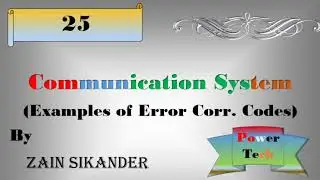 Error correcting Codes | Example of codes words in a Digital Communication | Block Codes | 2020