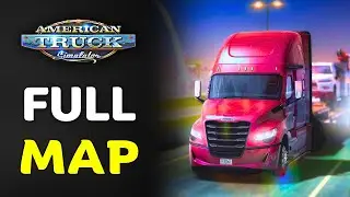 ATS Missouri DLC &ndash; Full Zoomed-In Map ● All Cities & Underground Warehouses