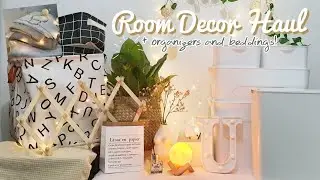 Affordable Shopee Room Decor Haul (aesthetic and minimalist!🍃) | Philippines | Uniqueca Lorraine