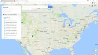 How to Make a Google Map from Excel