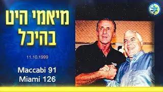 קדם עונה 1999-2000: מכבי תל אביב - מיאמי היט 126:91