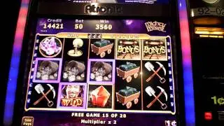 Mighty Miner Slot Machine Bonus