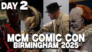 MCM COMIC CON | 2025 | Бирмингем NEC - Видеоблог за 2-й день