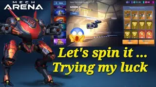 New Crate rush event // Unlocking gemini 6 weapon // trying my luck #mecharena #gaming