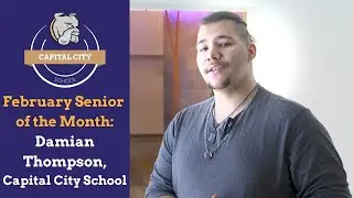 February 2025 Senior of the Month: Damian Thompson