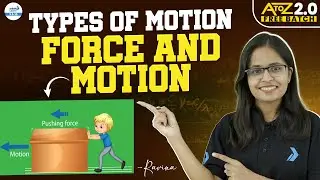Types Of Motion - Force and Motion | Class 10 Physics | CBSE Board Preparation | LIVE | Ravina Ma'am