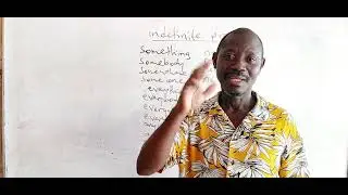 Basic English Grammar: INDEFINITE PRONOUNS for Beginners (PT 1) | TWI ENGLISH LESSONS for GHANAIANS