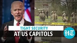 Biden swearing-in: Security beefed up at statehouses in US amid small protests