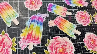 Trying Waterproof Inkjet Sticker Paper - DIY Stickers - Brother Scan 'n Cut Tutorial