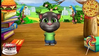 Talking Tom Burger. pizza lolipop Cartoon video ll for kids