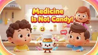 Medicine Is Not Candy | Safety Song for Kids | KidzHub