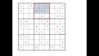 Sudoku Lesson 1 - Introduction to Sudoku Puzzles, Scanning and Basics (Easy)