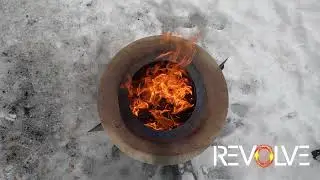 Представляем очаг Revolve Smoke-Less.