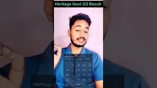 Heritage food share Q3 Result || buy or sell || Heritage Food || #heritagefoods #trendingtopic