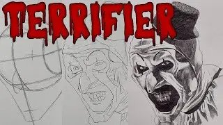 Como Desenhar Art o Palhaço de Terrifier 3 | How to Draw Art the Clown