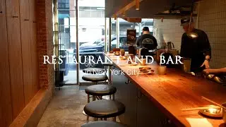 New York Production: Restaurant & Bar vibe video Work