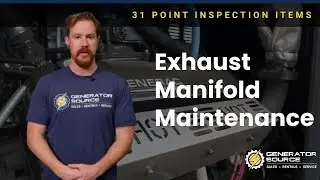 Commercial Generator Exhaust Manifold Maintenance