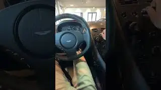 Aston Martin vanquish engine start up