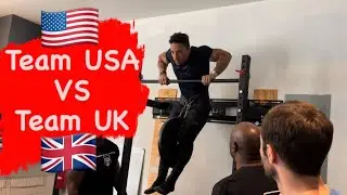 Team USA vs UK Calisthenics Exhibition | Eric Rivera