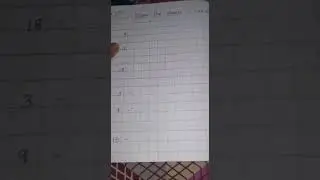 Junior KG - Maths - Ex. Draw the Objects ( 1 to 20)
