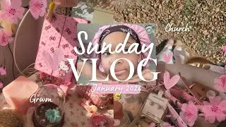 Sunday vlog 2026 | Grwm | Church | makeup ♡