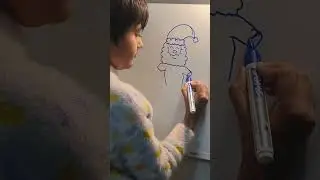 Easy Drawing Of Santa Claus For Kids | #fun #art #activity #drawing #merrychristmas #christmas #xmas