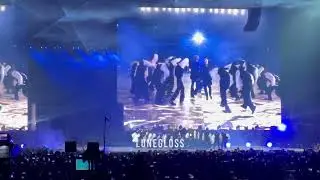 BTS Permission to Dance on Stage PTD LV Allegiant Stadium - Black Swan intro 220415 방탄소년단