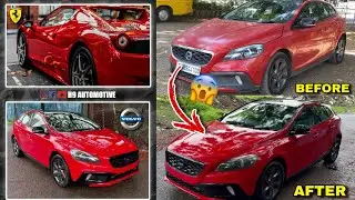 Ferrari ka Colour Kiya VOLVO V40 ke uper | Restoration & Paintjob | H9 AUTOMOTIVE | @h9automotive