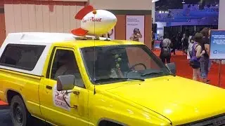 Real life Pizza Planet Truck display & story at D23 Expo 2015