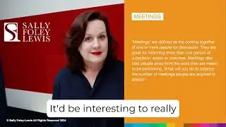 Meeting Coaching Card | Sally Foley-Lewis