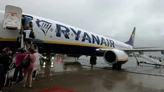 Ryanair Boeing 737-8AS (SP-RSX) Flight Gdańsk To Newcastle Airport | U.K.