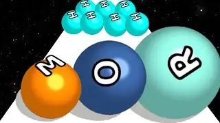 A-Z Run (vs) Hole Merge Run - Gameplay Walkthrough Mobile Game (New Game)
