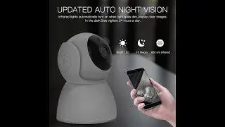 V380 Q7S WiFi IP Camera Wireless P2P Smart ip Camera Night Vision, 2MP 1080P WIFI IP Camera