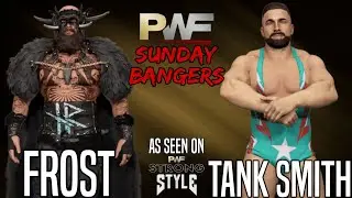 PWF Sunday Bangers: Frost vs Tank Smith #wwe2k23 #pwf #wwe #ps5
