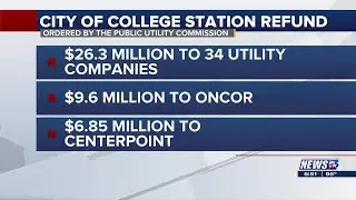 College Station fights $26M+ refund order to major utility providers including Oncor, CenterPoint