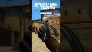 CSGO Butterfly Knife Animation