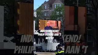 Ik was sprakeloos! Zo mooi, &eacute;cht en ontroerend sprak Philip Freriks op de Dam #dodenherdenking #Dam