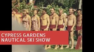 Cypress Gardens Nautical Ski show in 60s  Archival footage