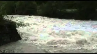 Hochwasser Oberallgäu - Ostrach von Bad Oberdorf bis Sonthofen