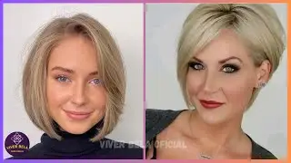 TOP 10 CORTE DE CABELO CURTO FEMININO 2023 CABELO CURTO TENDÊNCIA MULHERES +40 +50 +60 ANOS