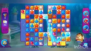 Fishdom,2546 level,no Booster - 2546 уровень, прохождение без бустеров.