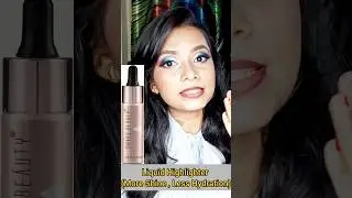 Difference Between Strobe Cream And Liquid Highlighter 😱🤔 #shorts #makeuptips #makeuphacks