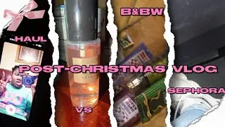 POST CHRISTMAS VLOG ☆ victorias secret, bath and body works, sephora, haul, etc. ☆