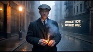 Brooding Noir Blues | Whiskey Nights, Silent Power & Dark Gentleman Aesthetic