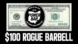 $100 Rogue Fitness Barbell