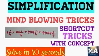 Maths Tricks// Simplification Tricks// Easy Method// MATHS AID