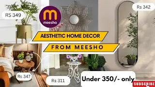 *Must Watch* Aesthetic Home Decor Haul New & Trendy Meesho Home Decor | Home Decoration ideas