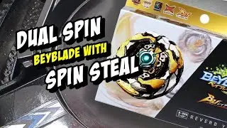 Dual Spin Beyblade with Spin Steal
